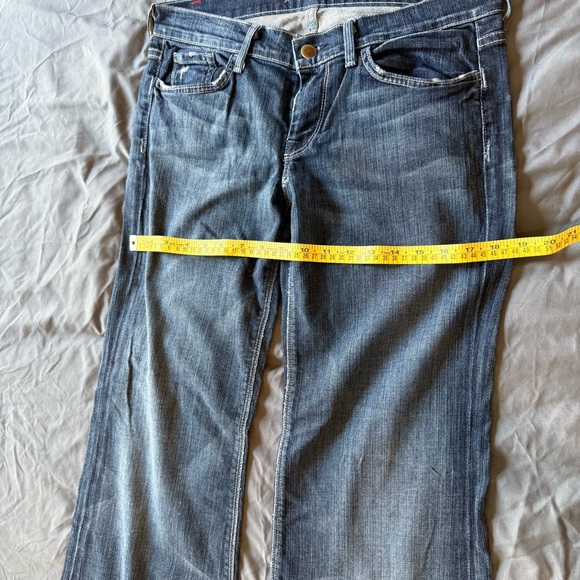 Y2k 7 For All Mankind Bootcut Jeans Vintage Early‑2000s • Mid‑Rise - Picture 8 of 14